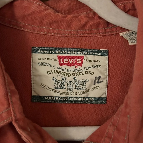 Levi Men’s Casual Button Down Shirt Size Large - Picture 5 of 7